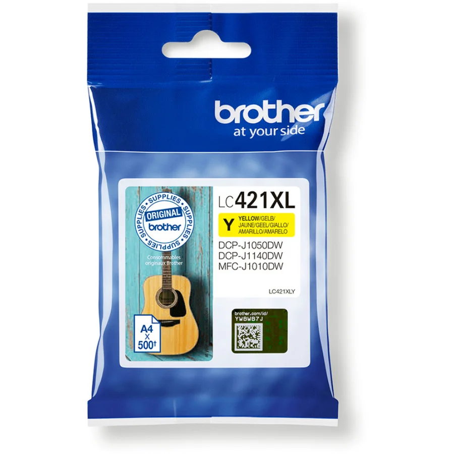 Tinta Brother Lc-421xl Amarillo