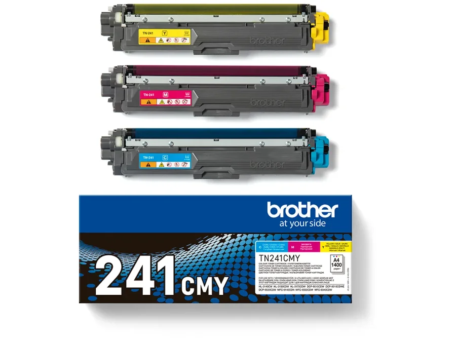 Toner Brother Tn241cmy Pack 3 Colores