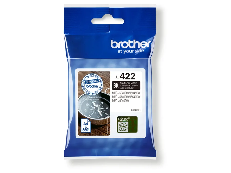 Tinta Brother Lc422bk Negro