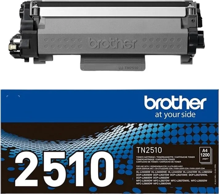 Toner Brother Tn2510 Negro 1200P