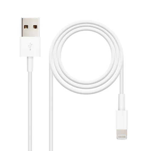Nanocable Cable USB Nano Cable Usb2.0 A/m - Lightning Iphone 2.0m Blanco