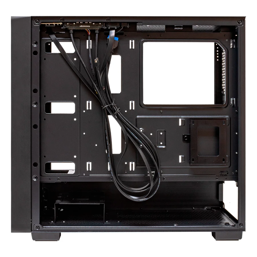 Caja Semitorre/atx Unyka Revelat Mesh S/fuente Usb-c Negra C/ventana