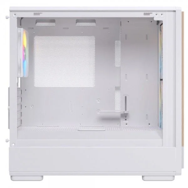 Caja Micro-atx Semitorre Einarex Pm400 RGB 3 Fans Blanca Excs-pm-400r-w