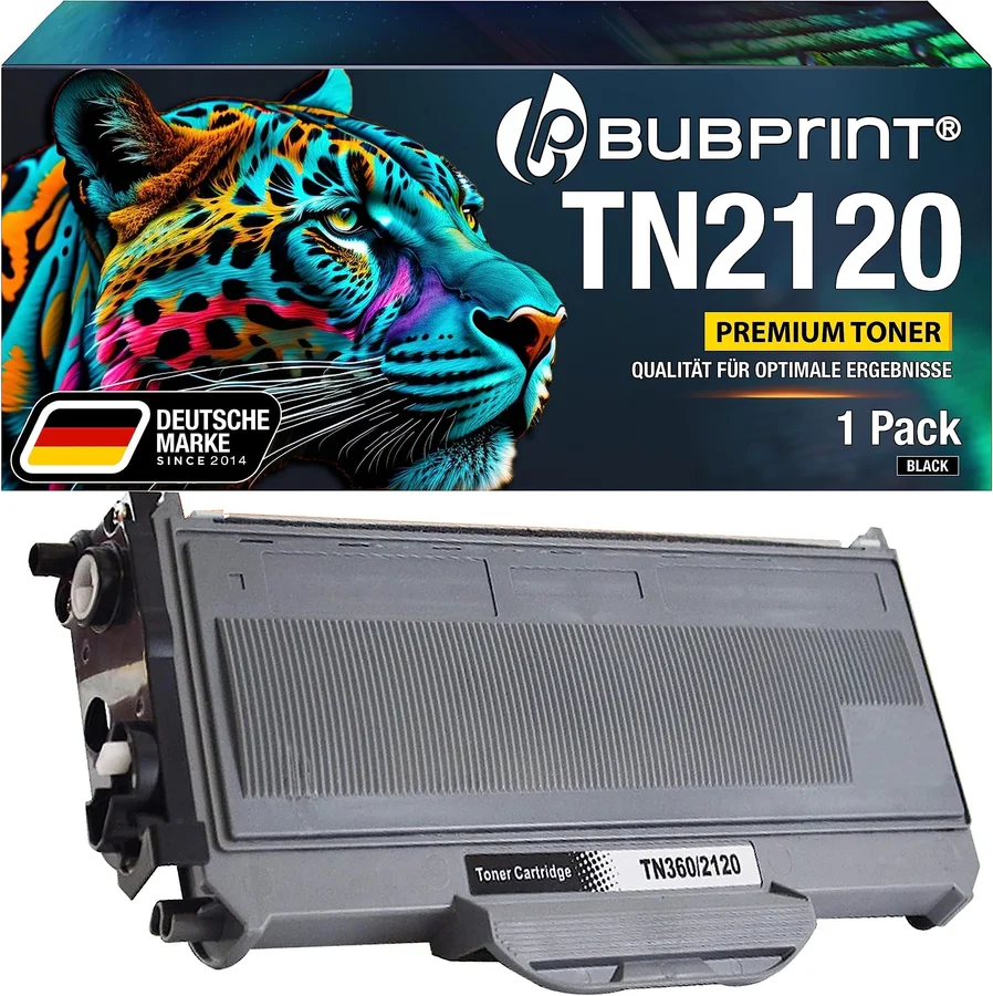 Dayma Toner Brother Tn2120 2140/2150/2170/dcp7030/7040/7320/7440 Comp Negro