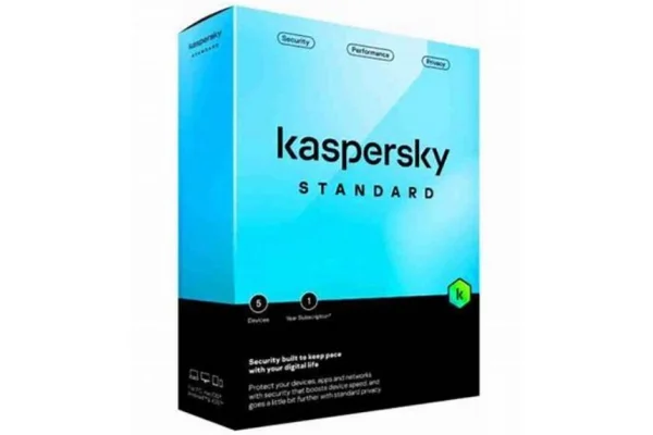 Software Kaspersky Standard 5 PC 1 Año ESD Stock Kl1041sdefs