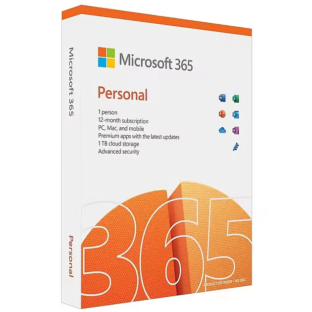 Microsoft OEM Microsoft 365 Personal 1año 1USU Varios Disp ESD Stock Ep2-32306