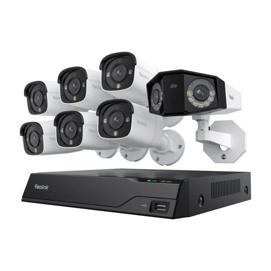 Vigilancia Videograbador IVT 8 Canales Camaras 360 HDMI VGA Panoramic8ch