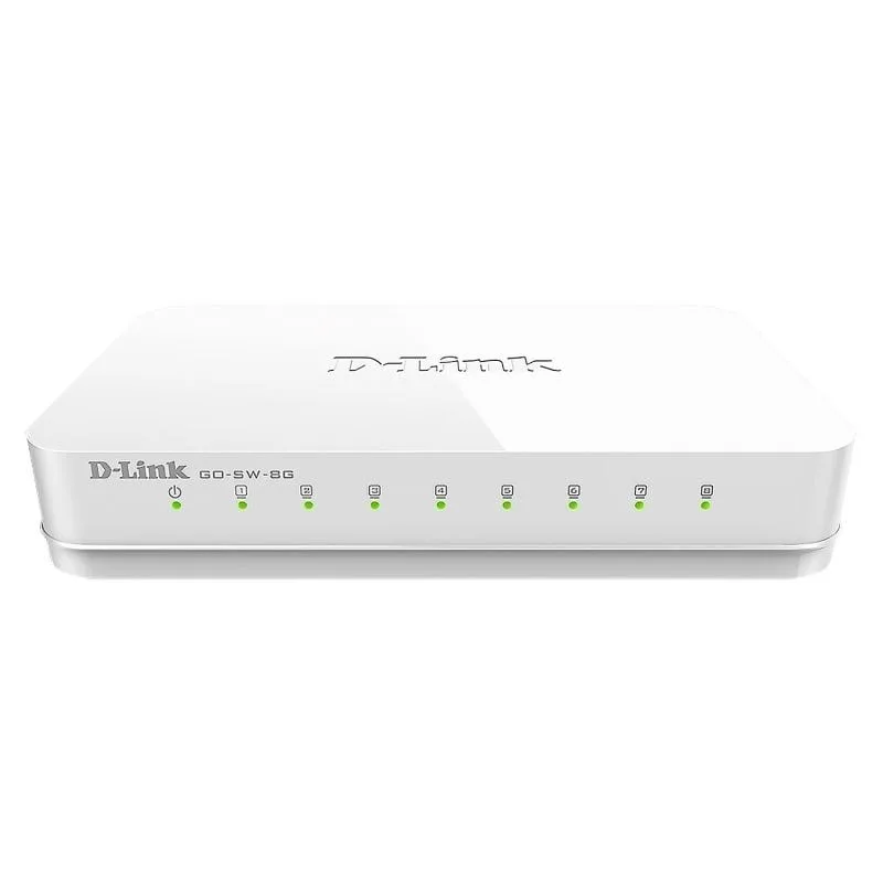 SWITCH D-LINK GO-SW-8G 8 Puertos 10/100/1000 - foto 2