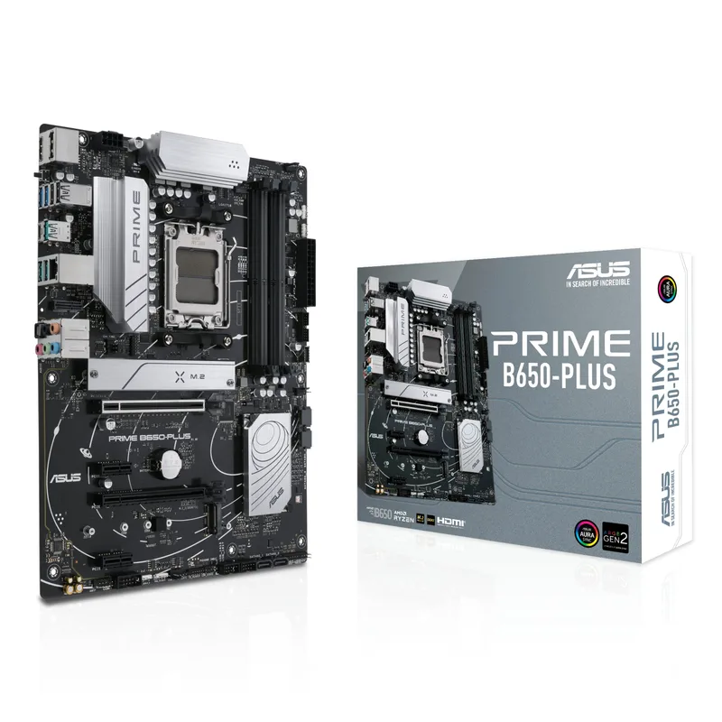 PLACA ASUS PRIME B650-PLUS CSM AMD AM5 B650 4DDR5 128GB 1DP - foto 4