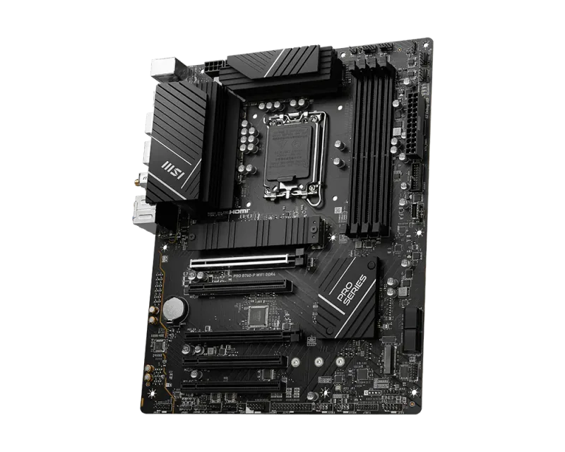 PLACA MSI PRO B760-P WIFI INTEL1700 ATX 4XDDR4 - foto 2
