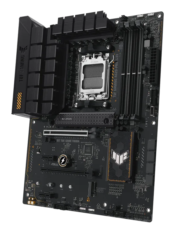 PLACA ASUS TUF GAMING A620-PRO WIFI AMD AM5 4DDR5 HDMI PCIE4.0 4SATA3 USB3.2 ATX