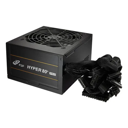 FUENTE ALIMENTACION 550W FSP HYPER 80+BRONZE ATX NEGRA - foto 2