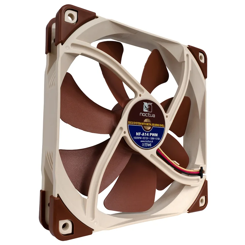 VENTILADOR 14CM NOCTUA NF-A14 PWM MARRON