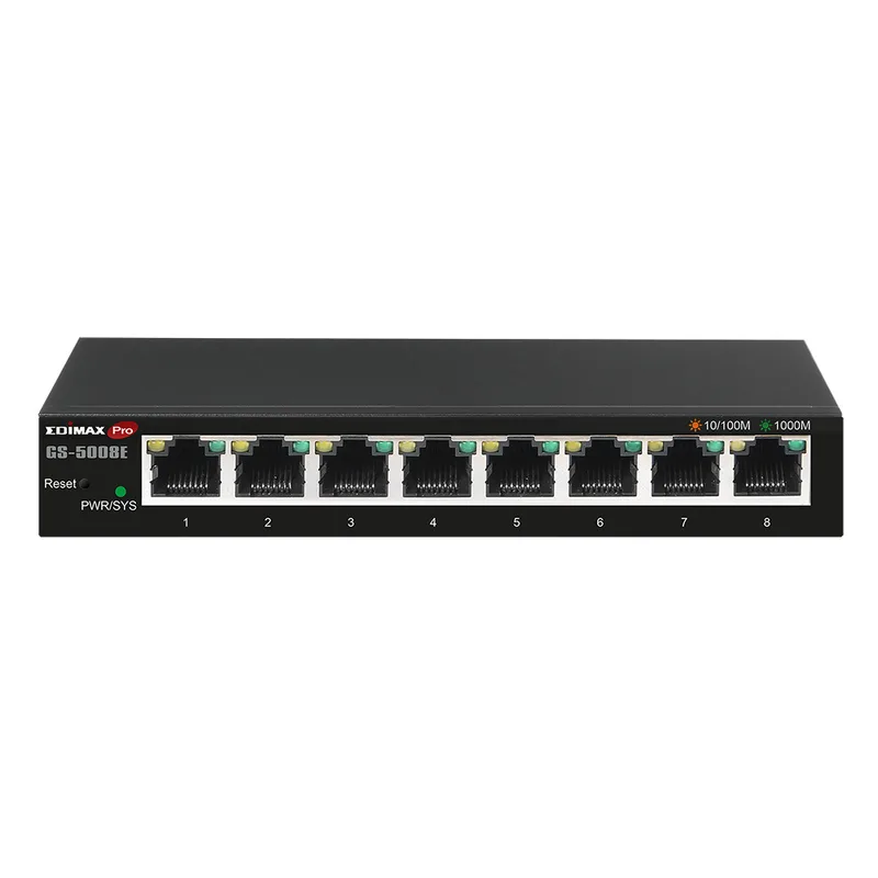SWITCH EDIMAX GS-5008E 8 Puertos 10/100/1000 - foto 2