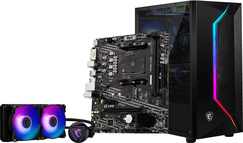 PLACA MSI A520M-A PRO AMD AM4 DDR4 HDMI PCIE3.0 USB3.2 MATX - foto 4