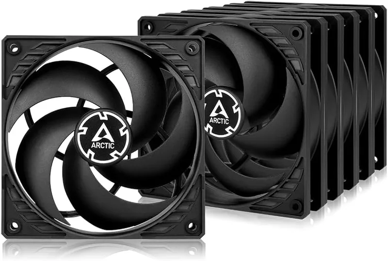 VENTILADOR 12CM ARCTIC P12 PACK 5 UNIDADES