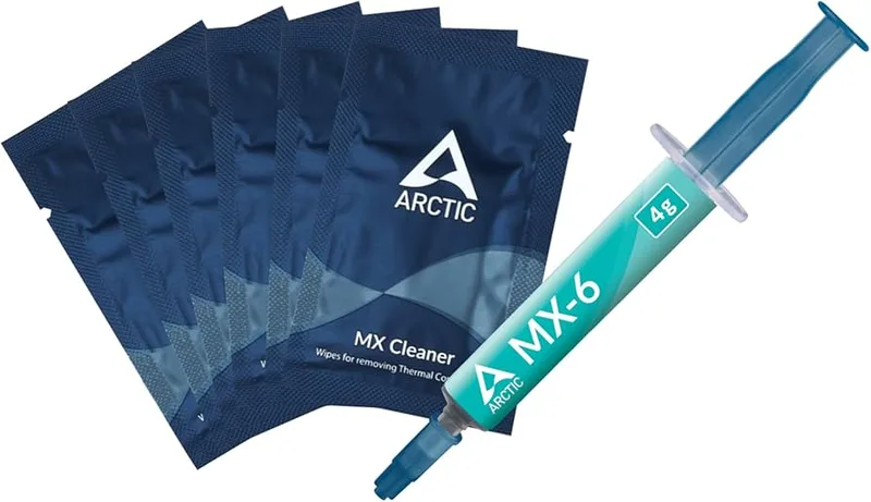 PASTA TERMICA ARCTIC MX-6 4GR + 6 MX CLEANER - foto 3