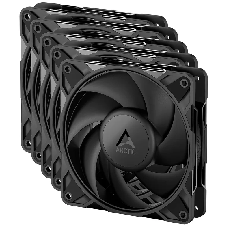 Ventilador 12CM Arctic P12 PRO PST Negro - foto 4