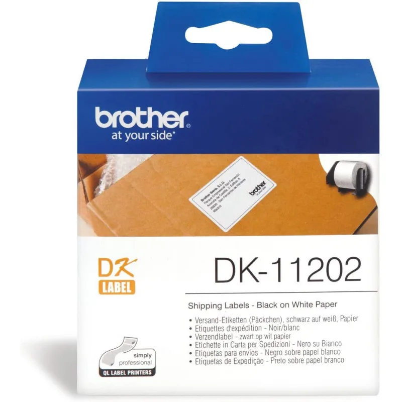 ROLLO ETIQUETAS BROTHER DK11204 17X54 - foto 3