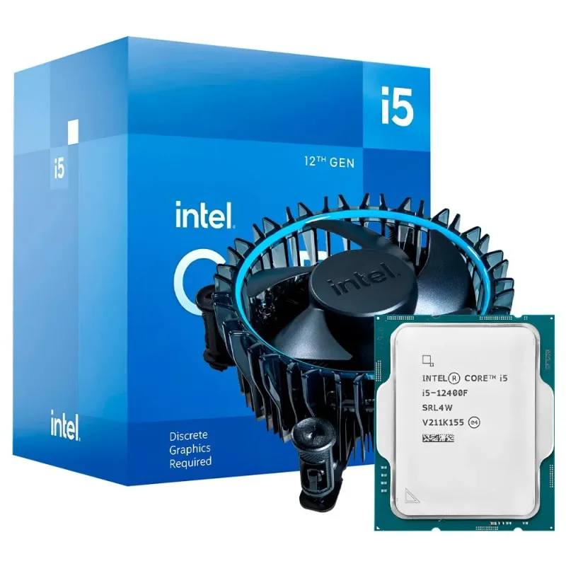 MICRO INTEL CORE I5-12400F 2.50/4.40GHZ LGA1700 C/VENTILADOR BOX - foto 2