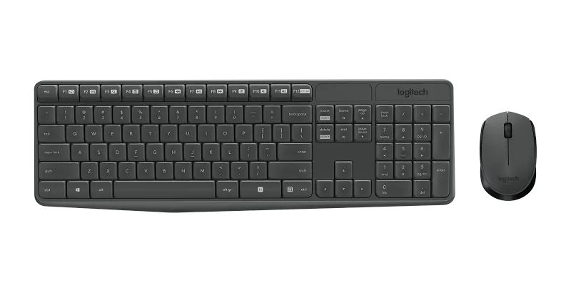 COMBO TECLADO/RATON LOGITECH MK235 INALAMBRICO - foto 3