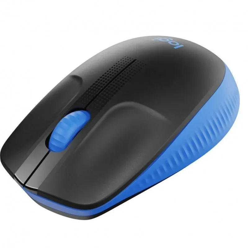 RATON LOGITECH M190 INALAMBRICO NEGRO/AZUL - foto 3