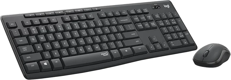 COMBO TECLADO/RATON LOGITECH MK295 INALAMBRICO NEGRO