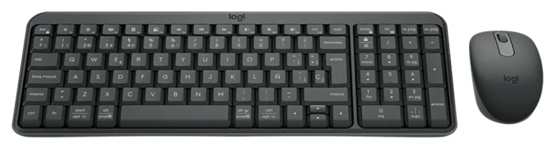 Combo Teclado/raton Logitech Mk250 Bluetooth Negro - foto 2