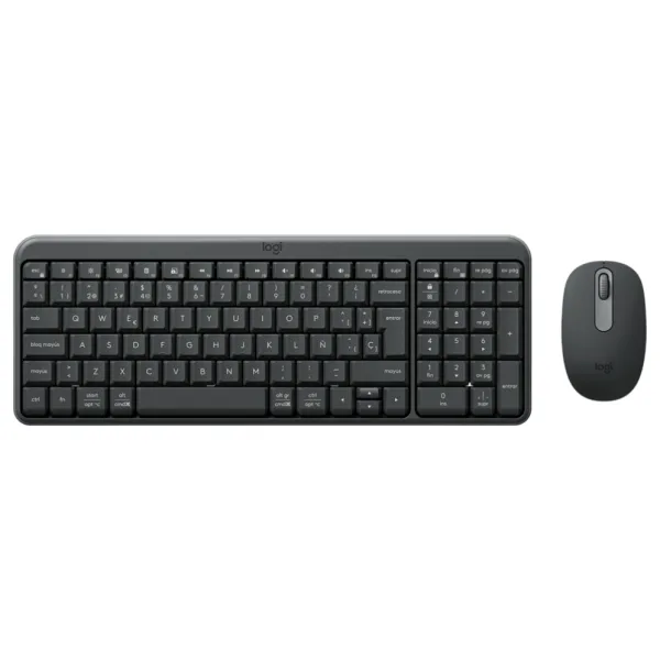 Combo Teclado/raton Logitech Mk250 Bluetooth Negro - foto 3