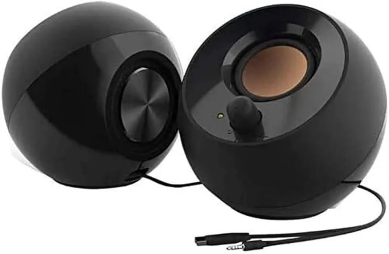 ALTAVOCES CREATIVE PEBBLE 2.0 JACK3.5MM NEGRO