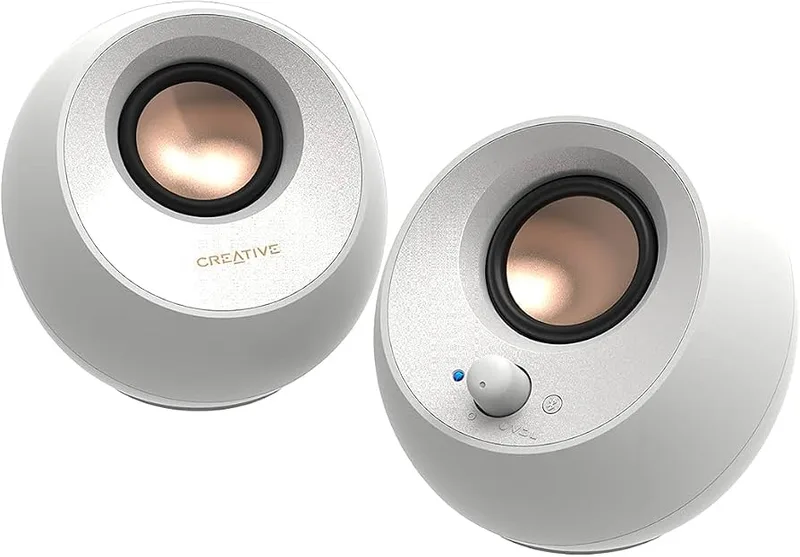 Creative Labs Altavoces Creative Pebble V3 2.0 Usb-c Blanco - foto 2