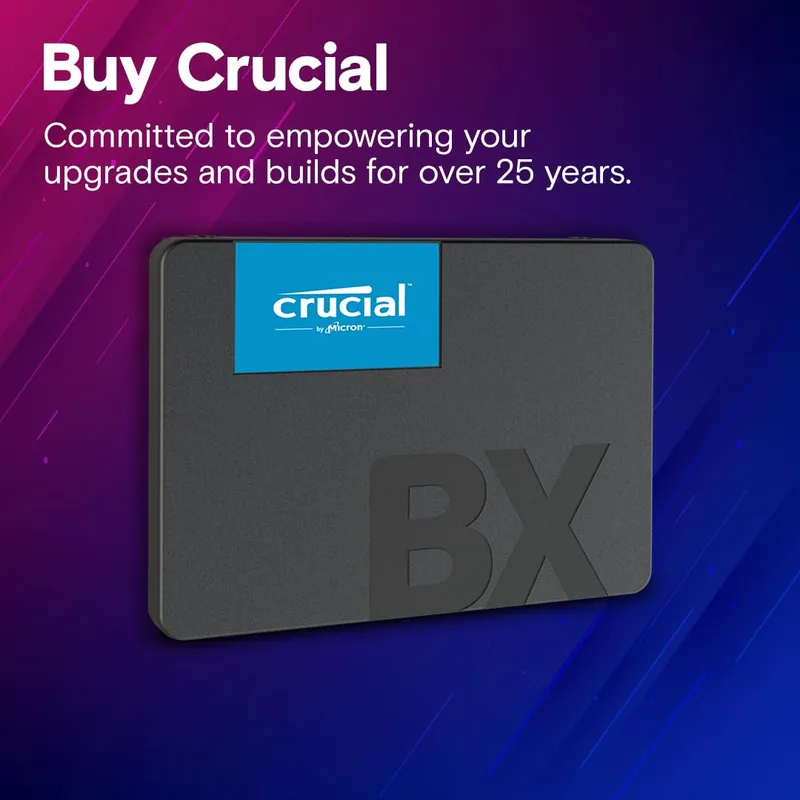 SSD CRUCIAL 2.5 240GB SATA3 BX500 - foto 4