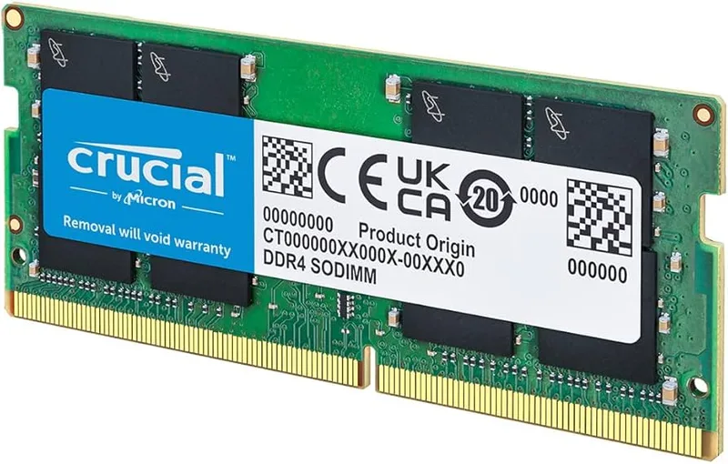 MEMORIA CRUCIAL SO-DIMM DDR4 8GB 3200MHZ CL22 - foto 2