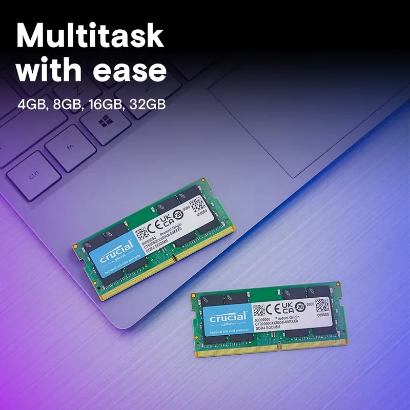 MEMORIA CRUCIAL SO-DIMM DDR4 8GB 3200MHZ CL22 - foto 3