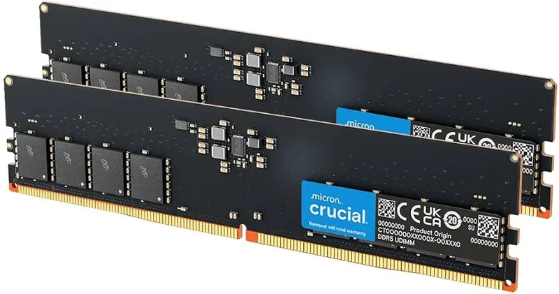 MEMORIA CRUCIAL DIMM DDR5 16GB 5600MHZ CL40