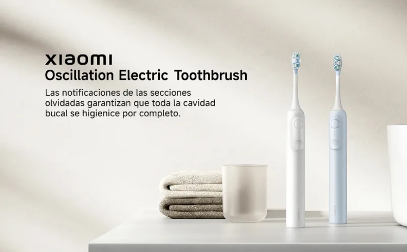 CEPILLO DE DIENTES XIAOMI OSCILLATION ELECTRIC TOOTHBRUSH WHITE - foto 2