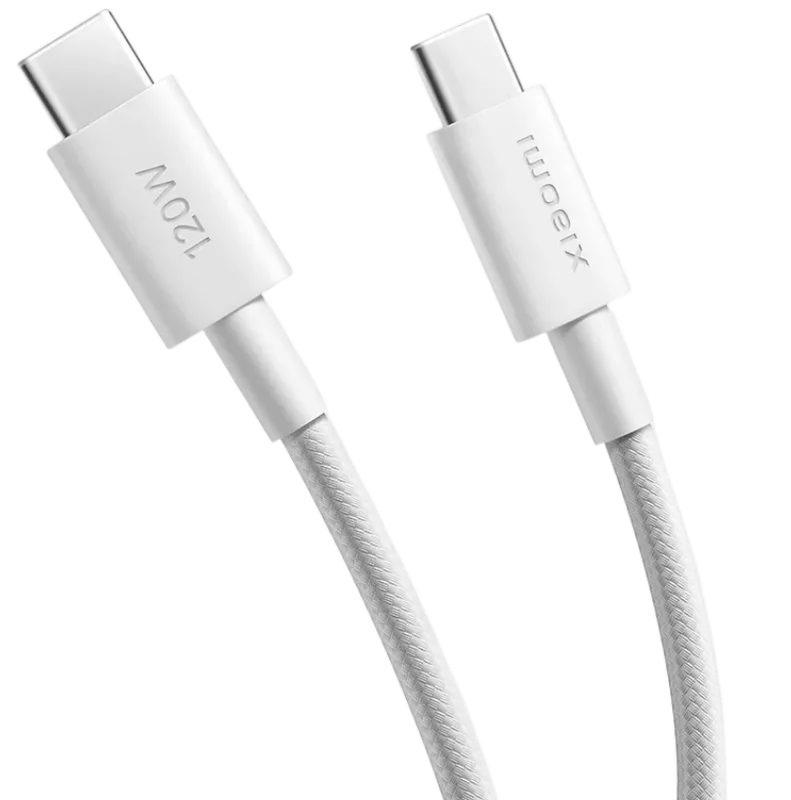 CABLE XIAOMI 6A BRAIDED USB-C TO USB-C 2M