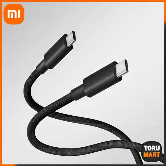 CABLE XIAOMI 6A HIGH-SPEED USB4 BRAIDED USB-C TO USB-C 1M