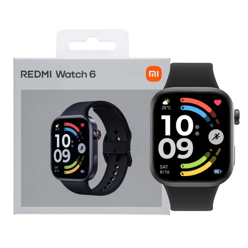 SMARTWATCH XIAOMI REDMI WATCH 6 NFC OBSIDIAN BLACK