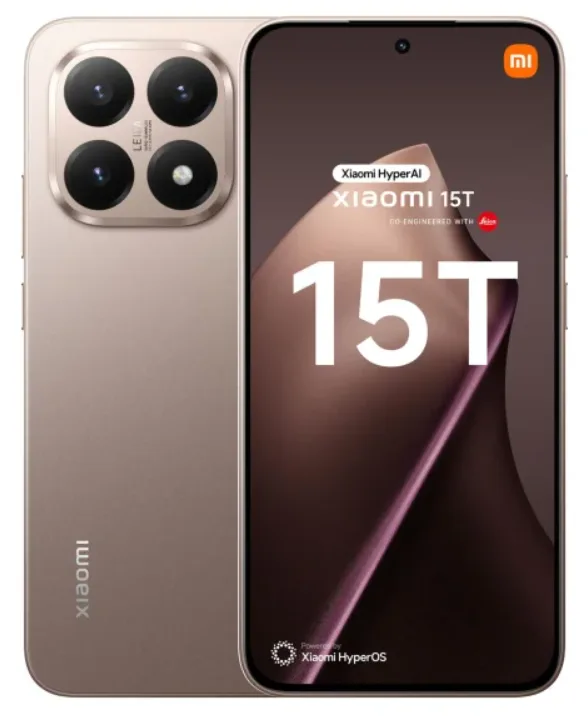 SMARTPHONE XIAOMI 15T  6,73 AMOLED 12GB/512BK ROSE GOLD