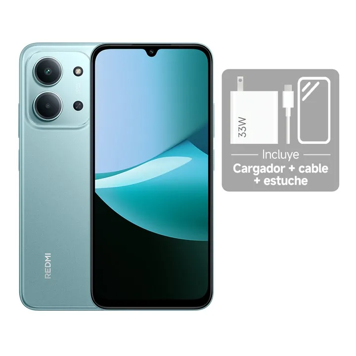 SMARTPHONE XIAOMI REDMI 15C NFC 6,90 4G HD+ DUALSIM HD+ 120Hz 4GB/128GB MINT GREEN - foto 3
