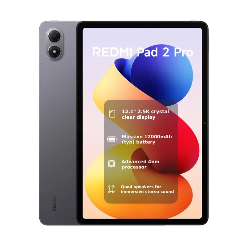 TABLET XIAOMI REDMI PAD 2 PRO 12.1" 8GB/256GB GRAPHITE GRAY - foto 2