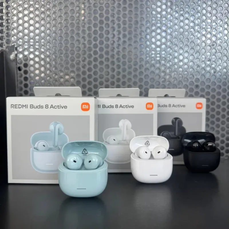 AURICULARES C/MICRÃ“FONO XIAOMI REDMI BUDS 8 ACTIVE BLACK