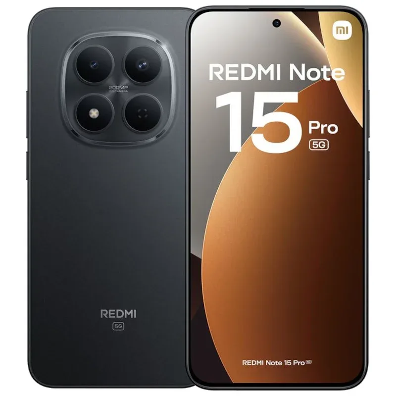 SMARTPHONE XIAOMI REDMI NOTE 15 PRO 6,83 12GB RAM 512GB ROM BLACK