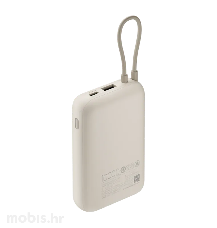 POWERBANK XIAOMI POWER BANK 67W 10000MAH (INTEGRATED CABLE) TAN - foto 3