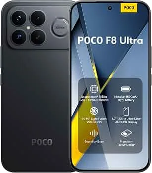 SMARTPHONE POCO F8 ULTRA 12GB/256GB BLACK - foto 2