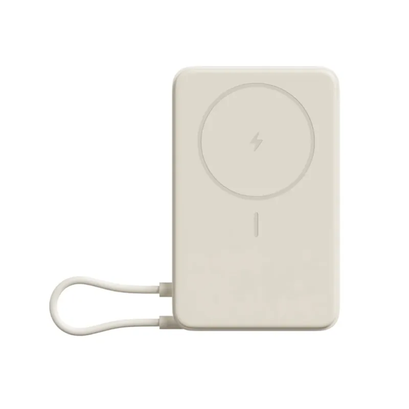 POWERBANK XIAOMI MAGNETIC POWERBANK 10000MAH WITH BUILT-IN STAND BEIGE - foto 2