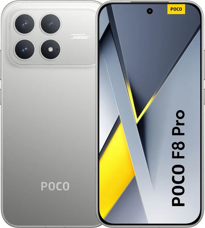 SMARTPHONE POCOPHONE F8 PRO NFC 659 FHD+ 5G 120Hz 12GB/512GB TITANIUM SILVER