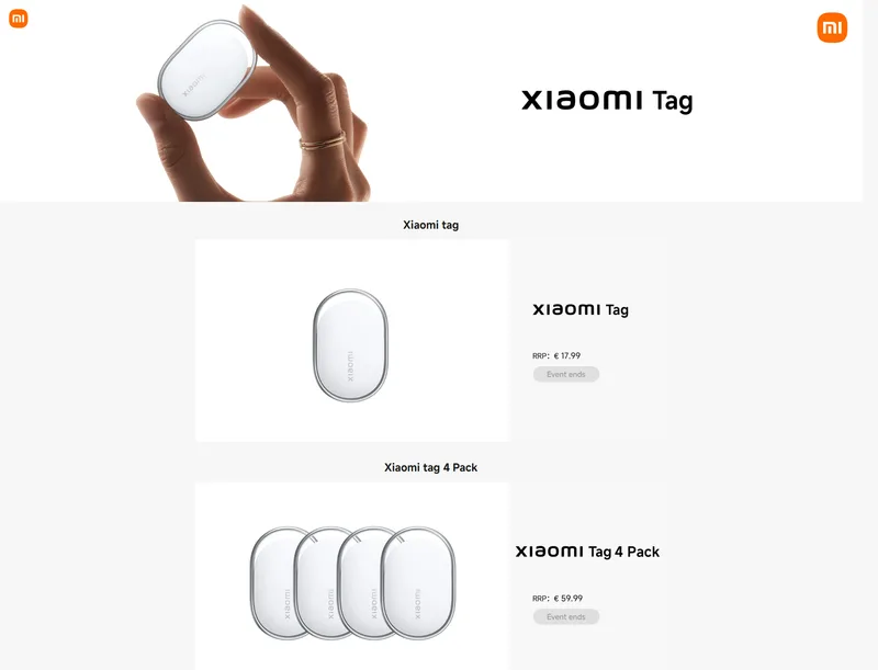 TAG XIAOMI TAG 1 PACK