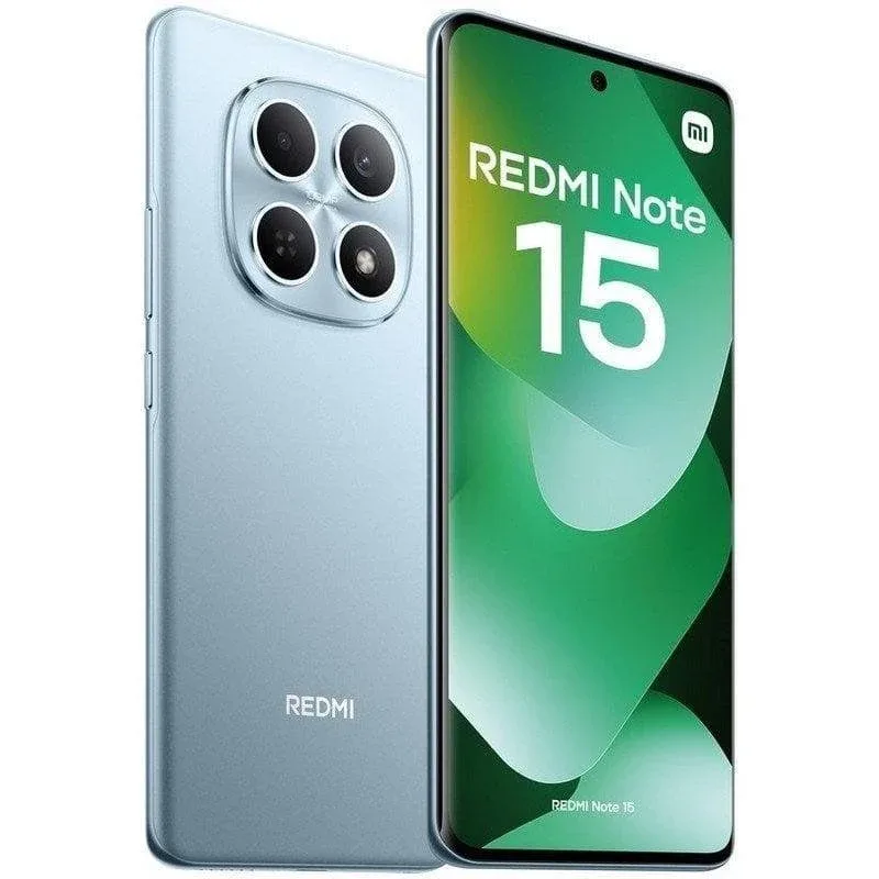SMARTPHONE XIAOMI REDMI NOTE 15 5G 6,83 12GB RAM 512GB ROM GLACIER BLUE - foto 3